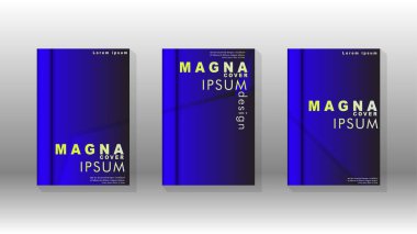 Soyut vektör düzeni arka planı. Broşürler, yıllık, dergi, vektör şablonları vb. için.