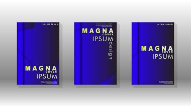 Soyut vektör düzeni arka planı. Broşürler, yıllık, dergi, vektör şablonları vb. için.