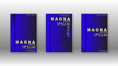 Soyut vektör düzeni arka planı. Broşürler, yıllık, dergi, vektör şablonları vb. için.