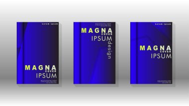 Soyut vektör düzeni arka planı. Broşürler, yıllık, dergi, vektör şablonları vb. için.