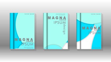 Kurumsal iş yıllık rapor kitap kapağı broşür el ilanı posteri için soyut düşük daire şekil arka plan. Eps10 vektör şablonu