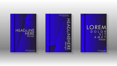 Soyut vektör düzeni arka planı. Broşürler, yıllık, dergi, vektör şablonları vb. için.