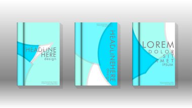 Minimal vektör tasarımı kapsar. Yuvarlak şekiller kompozisyon. Eps10 vektör şablonu