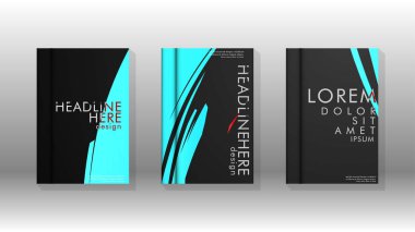 Kitap Kapağı renkli geometrik arka planlar.