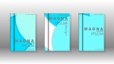 Posterler, kapaklar, broşürler, şirket yıllık iş, vb için soyut daire şekil arka planlar.