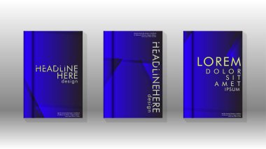 Soyut vektör düzeni arka planı. Broşürler, yıllık, dergi, vektör şablonları vb. için.