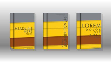 Kapak kitabı kavramı soyut geometrik arka plan renk ve şekillerin bir kombinasyonu ile