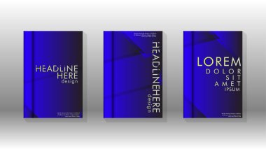 Soyut vektör düzeni arka planı. Broşürler, yıllık, dergi, vektör şablonları vb. için.