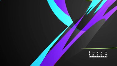 Renkli geometrik arka planlar. Basit form kompozisyonu. Eps10 vektör şablonu