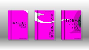 Arka kapak sıvı elemanları ile. Tasarım kavramı kitap. Fütüristik iş düzeni. Dijital poster şablonu. Tasarlamak vektör - eps10