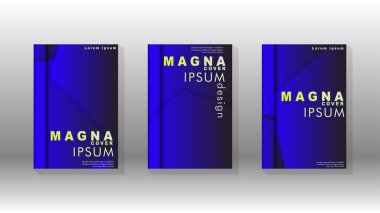 Soyut vektör düzeni arka planı. Broşürler, yıllık, dergi, vektör şablonları vb. için.