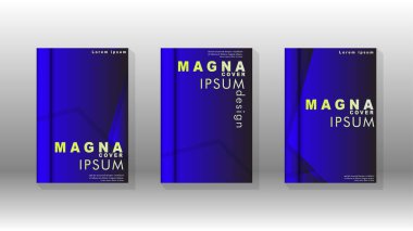 Soyut vektör düzeni arka planı. Broşürler, yıllık, dergi, vektör şablonları vb. için.