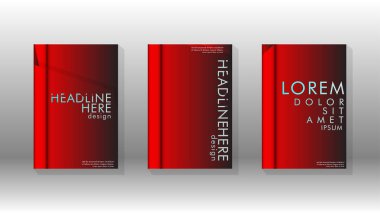 Soyut vektör düzeni arka planı. Broşürbroşürler, yıllık dergi vektör şablonları vb. için.