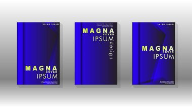 Soyut vektör düzeni arka planı. Broşürler, yıllık, dergi, vektör şablonları vb. için.