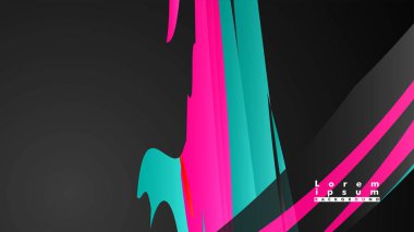 Renkli geometrik arka planlar. Basit form kompozisyonu. Eps10 vektör şablonu