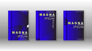 Soyut vektör düzeni arka planı. Broşürler, yıllık, dergi, vektör şablonları vb. için.