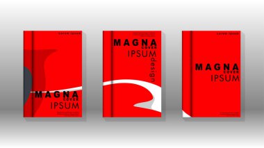 Arka kapak sıvı elemanları ile. Tasarım kavramı kitap. Fütüristik iş düzeni. Dijital poster şablonu. Tasarlamak vektör - eps10