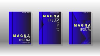 Soyut vektör düzeni arka planı. Broşürler, yıllık, dergi, vektör şablonları vb. için.