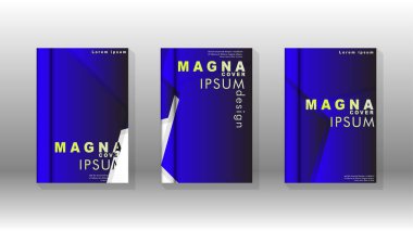 Soyut vektör düzeni arka planı. Broşürler, yıllık, dergi, vektör şablonları vb. için.