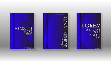 Soyut vektör düzeni arka planı. Broşürler, yıllık, dergi, vektör şablonları vb. için.