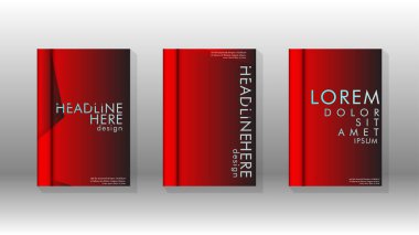 Soyut vektör düzeni arka planı. Broşürbroşürler, yıllık dergi vektör şablonları vb. için.