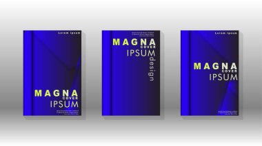 Soyut vektör düzeni arka planı. Broşürler, yıllık, dergi, vektör şablonları vb. için.