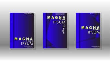 Soyut vektör düzeni arka planı. Broşürler, yıllık, dergi, vektör şablonları vb. için.