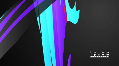 Renkli geometrik arka planlar. Basit form kompozisyonu. Eps10 vektör şablonu