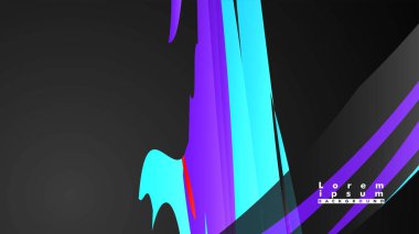 Renkli geometrik arka planlar. Basit form kompozisyonu. Eps10 vektör şablonu