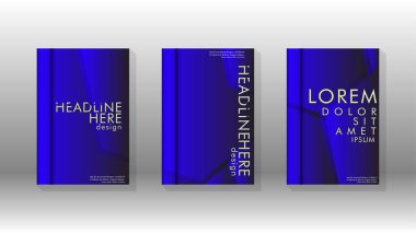 Soyut vektör düzeni arka planı. Broşürler, yıllık, dergi, vektör şablonları vb. için.