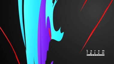 Renkli geometrik arka planlar. Basit form kompozisyonu. Eps10 vektör şablonu