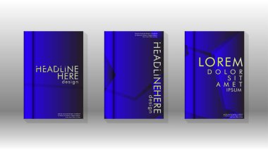 Soyut vektör düzeni arka planı. Broşürler, yıllık, dergi, vektör şablonları vb. için.