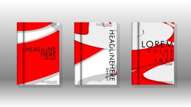 Arka kapak sıvı elemanları ile. Tasarım kavramı kitap. Fütüristik iş düzeni. Dijital poster şablonu. Tasarlamak vektör - eps10