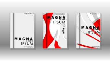 Arka kapak sıvı elemanları ile. Tasarım kavramı kitap. Fütüristik iş düzeni. Dijital poster şablonu. Tasarlamak vektör - eps10