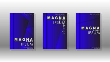 Soyut vektör düzeni arka planı. Broşürler, yıllık, dergi, vektör şablonları vb. için.