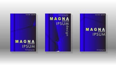 Soyut vektör düzeni arka planı. Broşürler, yıllık, dergi, vektör şablonları vb. için.