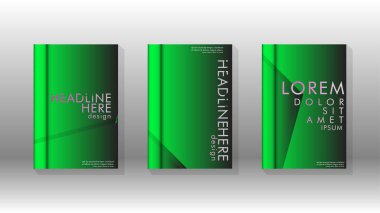 Soyut vektör düzeni arka planı. Broşürler, yıllık, dergi, vektör şablonları vb. için.