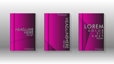 Soyut vektör düzeni arka planı. Broşürler, yıllık, dergi, vektör şablonları vb. için Eps 10'da altıgen desenlerin modern tasarımı