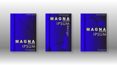 Soyut vektör düzeni arka planı. Broşürler, yıllık, dergi, vektör şablonları vb. için.