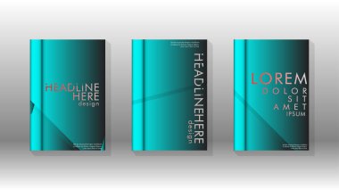 Soyut vektör düzeni arka planı. Broşürler, yıllık, dergi, vektör şablonları vb. için.