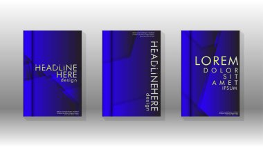 Soyut vektör düzeni arka planı. Broşürler, yıllık, dergi, vektör şablonları vb. için.