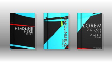 Kitap Kapağı renkli geometrik arka planlar.