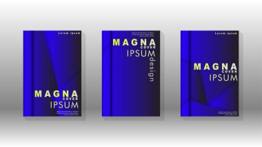 Soyut vektör düzeni arka planı. Broşürler, yıllık, dergi, vektör şablonları vb. için.