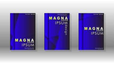 Soyut vektör düzeni arka planı. Broşürler, yıllık, dergi, vektör şablonları vb. için.