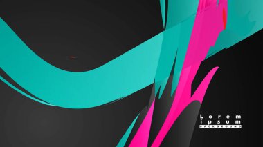 Renkli geometrik arka planlar. Basit form kompozisyonu. Eps10 vektör şablonu