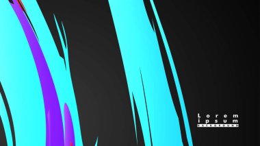 Renkli geometrik arka planlar. Basit form kompozisyonu. Eps10 vektör şablonu