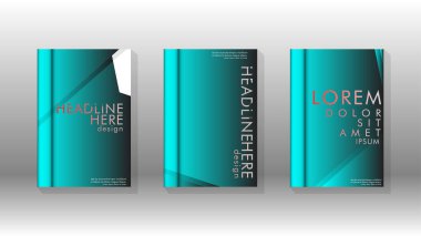 Soyut vektör düzeni arka planı. Broşürler, yıllık, dergi, vektör şablonları vb. için.