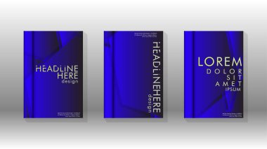 Soyut vektör düzeni arka planı. Broşürler, yıllık, dergi, vektör şablonları vb. için.