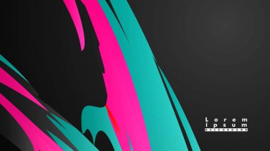 Renkli geometrik arka planlar. Basit form kompozisyonu. Eps10 vektör şablonu