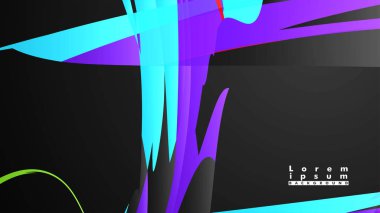 Renkli geometrik arka planlar. Basit form kompozisyonu. Eps10 vektör şablonu